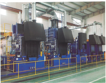 Multipurpose furnace production line